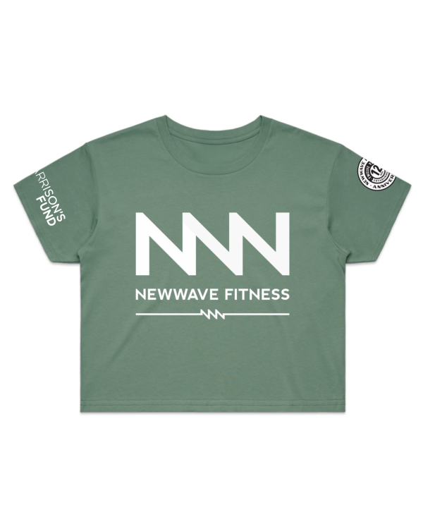 Newwave Anniversary Logo Crop Tee