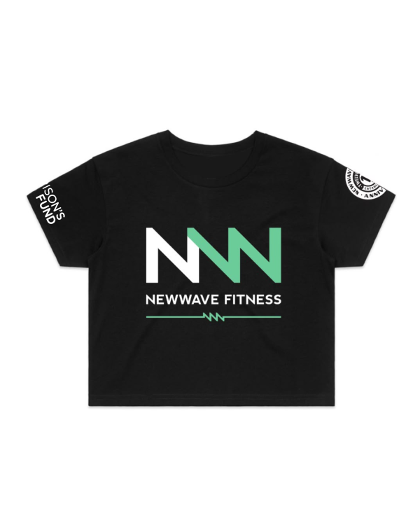 Newwave Anniversary Logo Crop Tee